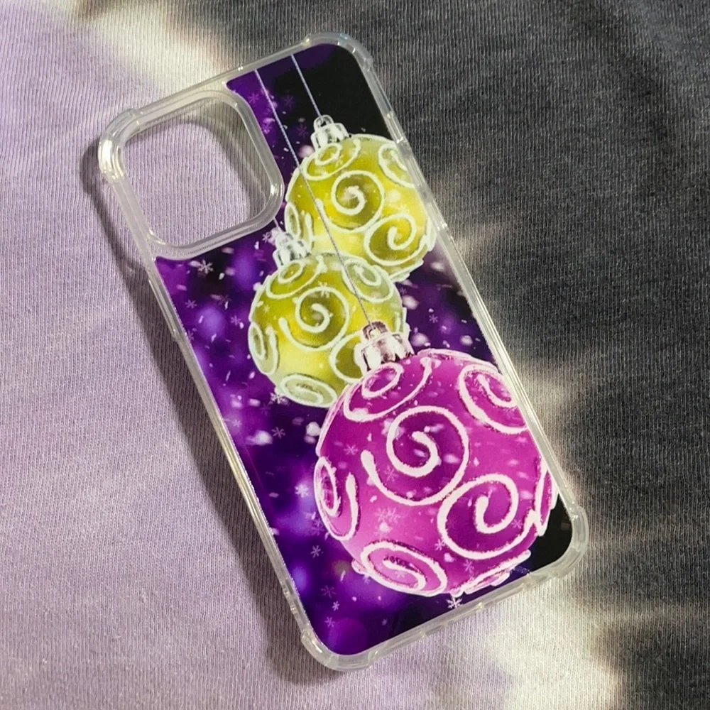New Christmas ornament phone case - 13 pro max